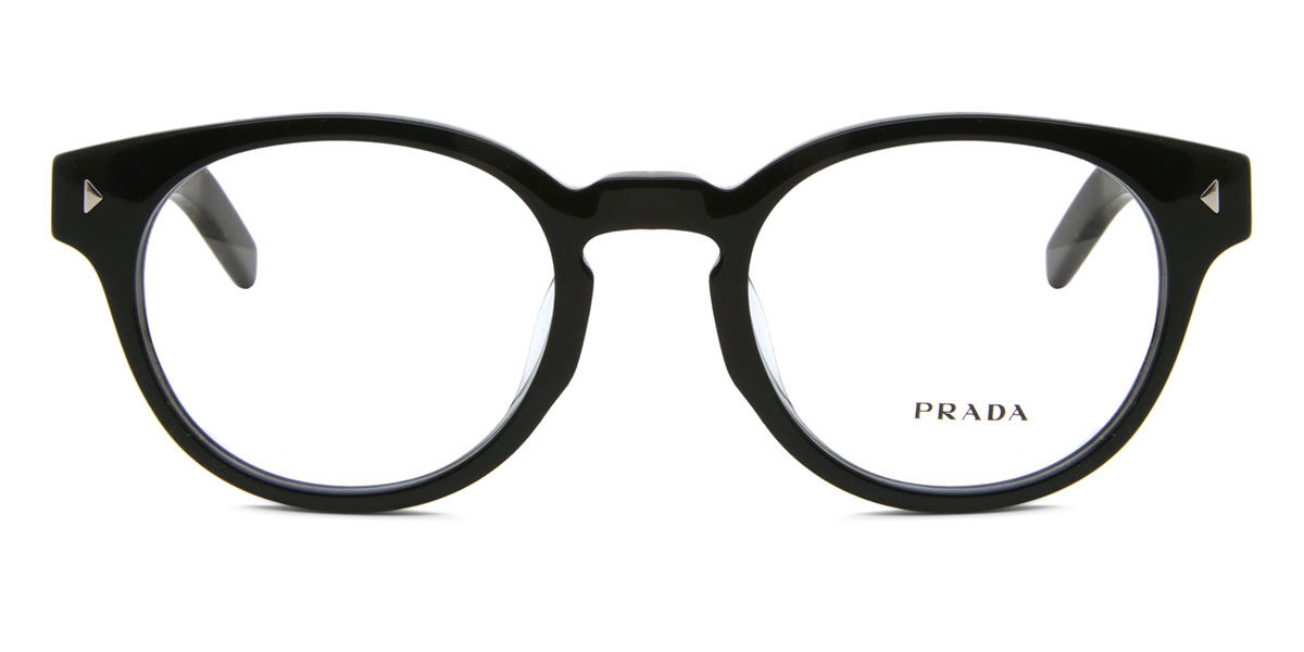 プラダ Prada PR A14VF Asian Fit 16K1O1 Full rim フルリム ブラック Men メンズ 男性用 Eyeglasses メガネ 眼鏡 めがね フレーム 伊達メガネ 【正規品】【新品】【海外通販】【送料無料】｜SmartBuyGlasses