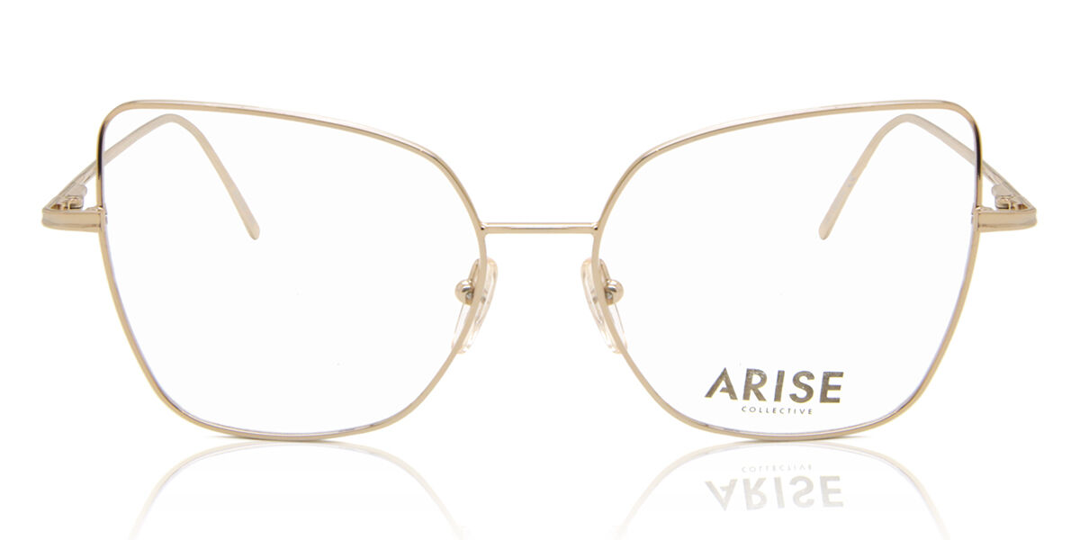 アライズコレクティブ Arise Collective Orvieto K1173 C4 Full rim 盛りだくさんリム ゴールド Women レディース 成人女性用 ウィメンズ Eyeglasses 眼鏡 メガネ めがね ひな形 伊達眼鏡 【置き目品】【新品】【外国で通信販売】【貨物輸送無料】