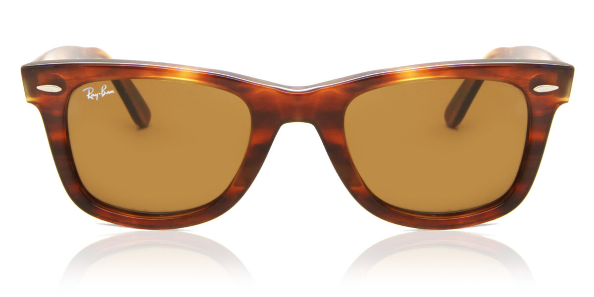 レイバン Ray-Ban RB2140 Original Wayfarer 954 Full rim フルリム ライトトータス Unisex ユニセックス 男女兼用 メンズ レディース Sunglasses サングラス さんぐらす 【UVカテゴリ3】【正規品】【新品】【海外通販】【送料無料】｜SmartBuyGlasses