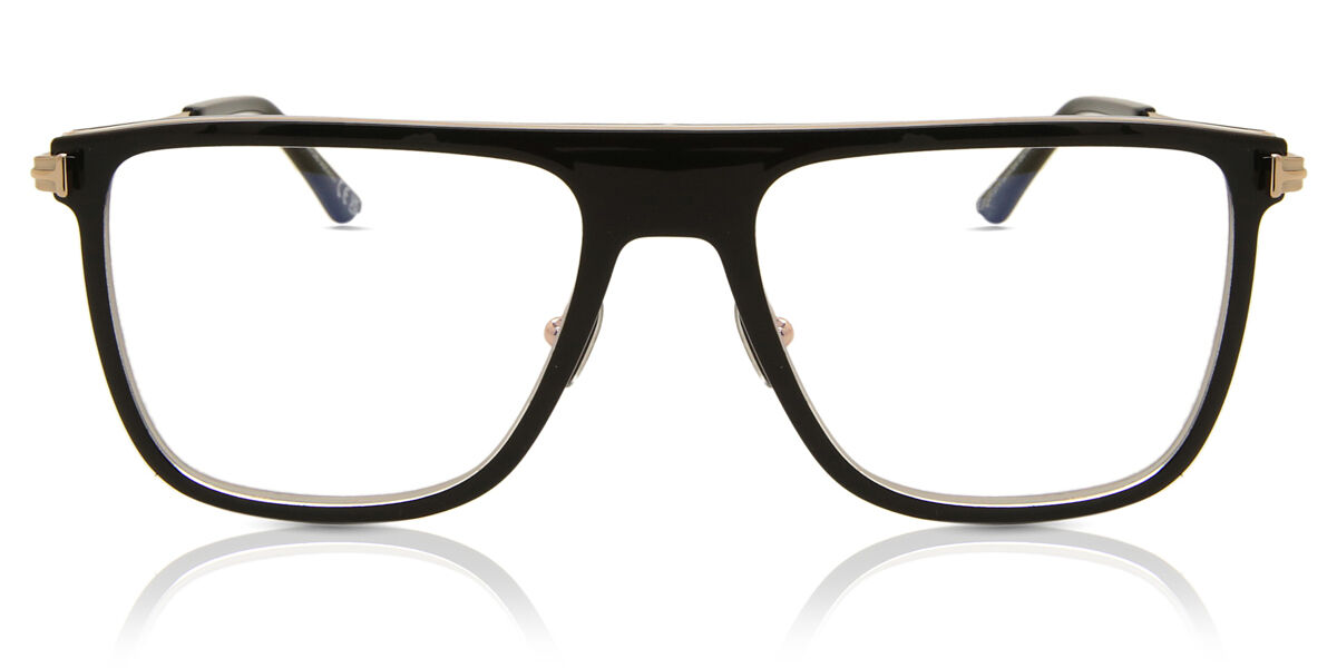 トムフォード Tom Ford FT5944-B 003 Blue-Light Block Full rim フルリム ゴールド地に黒 Men メンズ 男性用 Eyeglasses メガネ 眼鏡 めがね フレーム 伊達メガネ 【正規品】【新品】【海外通販】【送料無料】|SmartBuyGlasses