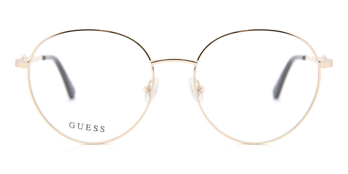 ゲス Guess GU2812 032 Full rim フルリム ゴールド Women レディース 女性用 ウィメンズ Eyeglasses メガネ 眼鏡 めがね フレーム 伊達メガネ 【正規品】【新品】【海外通販】【送料無料】｜SmartBuyGlasses