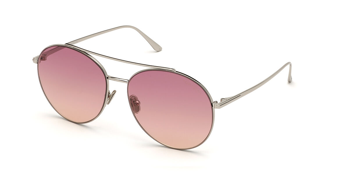 【正規品】【送料無料】【新品】トムフォード Tom Ford FT0757 CLEO 16F 光沢のあるパラジウムシルバー Women レディース 女性用 ウィメンズ Sunglasses サングラス さんぐらす【海外通販】 24,834円