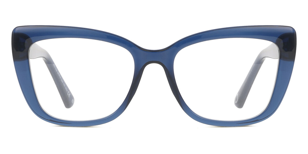 【正規品】【送料無料】SmartBuyコレクション Full Rim Cat Eye Transparent Dark Blue SmartBuy Collection Arvel JSV-308 004 Fashion Women Eyeglasses【海外通販】