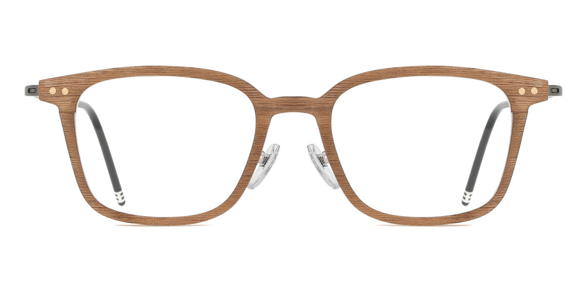 【正規品】【送料無料】Oh My Woodness! Full Rim Square Walnut Brown Oh My Woodness! Coen WP306-T01-A06-21 Fashion Unisex Eyeglasses【海外通販】