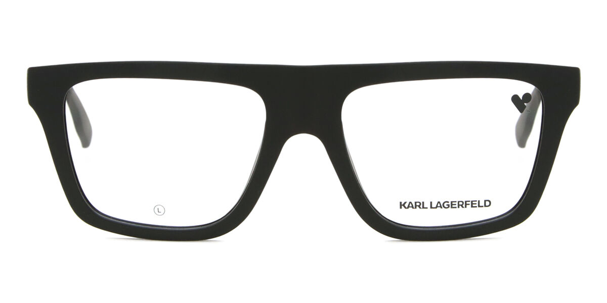 【置き目品】【貨物輸送無料】長い巻き毛・ラガーフェルド  Karl Lagerfeld KL6176 002 New Unisex Eyeglasses【外国で通信販売】