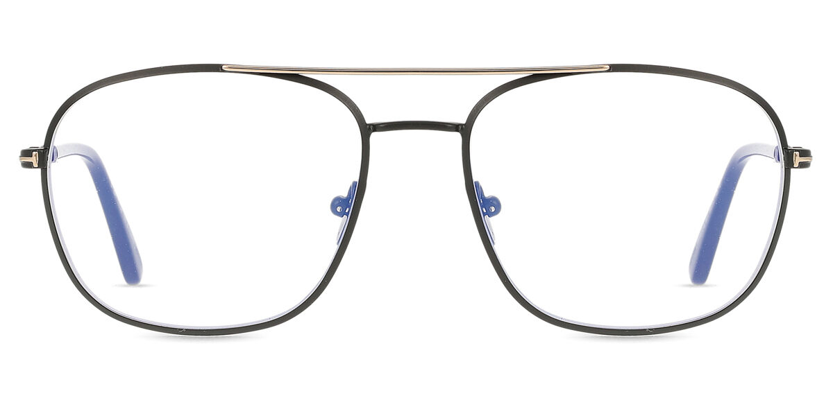 トムジェラルド・r・フォード Tom Ford FT5830-B 001 Blue-Light Block Full rim 盛りだくさんリム シャイニーブラック Men メンズ 成人男性用 Eyeglasses 眼鏡 メガネ めがね 一こま 伊達眼鏡 【置き目品】【新品】【外国で通信販売】【貨物輸送無料】