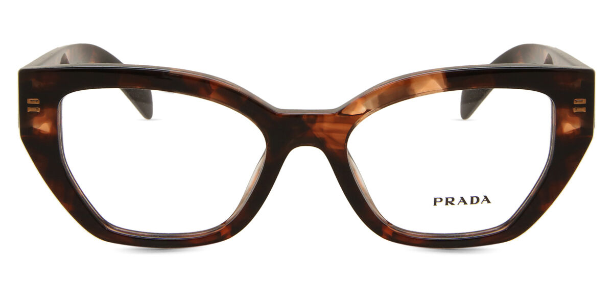 プラダ Prada PR A16V 14P1O1 Full rim 盛りだくさんリム カルメ焼トータス Women レディース 成人女性用 ウィメンズ Eyeglasses 眼鏡 メガネ めがね ひな形 伊達眼鏡 【置き目品】【新品】【外国で通信販売】【貨物輸送無料】