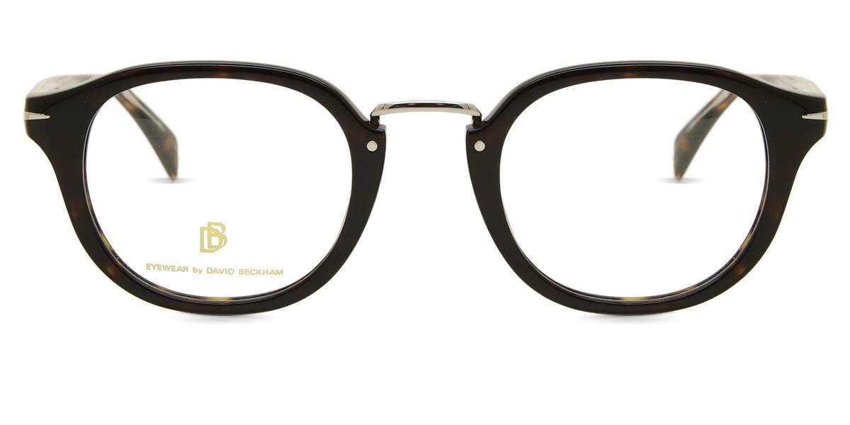 デビッド ベッカム David Beckham DB 1086 45Z Full rim フルリム トータス シルバー Men メンズ 男性用 Eyeglasses メガネ 眼鏡 めがね フレーム 伊達メガネ 【正規品】【新品】【海外通販】【送料無料】|SmartBuyGlasses