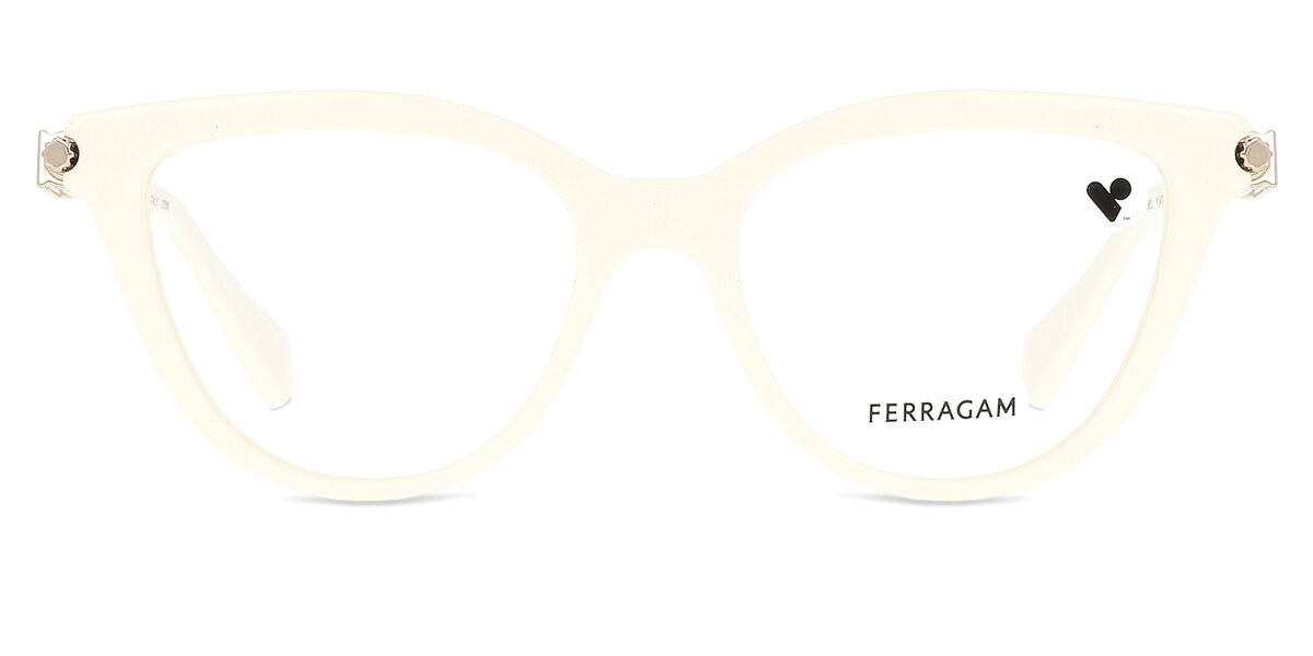 サルヴァトーレ・フェラガモ Salvatore Ferragamo SF 2974 103 Full rim フルリム アイボリー Women レディース 女性用 ウィメンズ Eyeglasses メガネ 眼鏡 めがね フレーム 伊達メガネ 【正規品】【新品】【海外通販】【送料無料】|SmartBuyGlasses