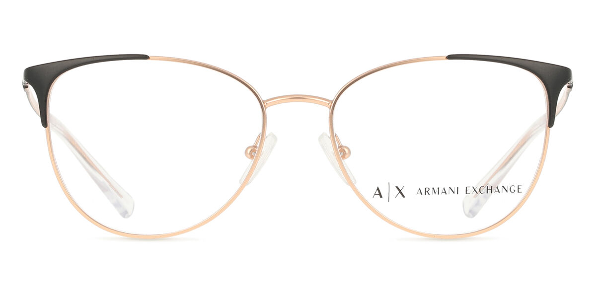 【正規品】【送料無料】【新品】アルマーニエクスチェンジ Armani Exchange AX1034 6106 マットローズゴールド／ブラックラミネート Women レディース 女性用 ウィメンズ Eyeglasses メガネ 眼鏡 めがね フレーム 伊達メガネ【海外通販】 10,689円