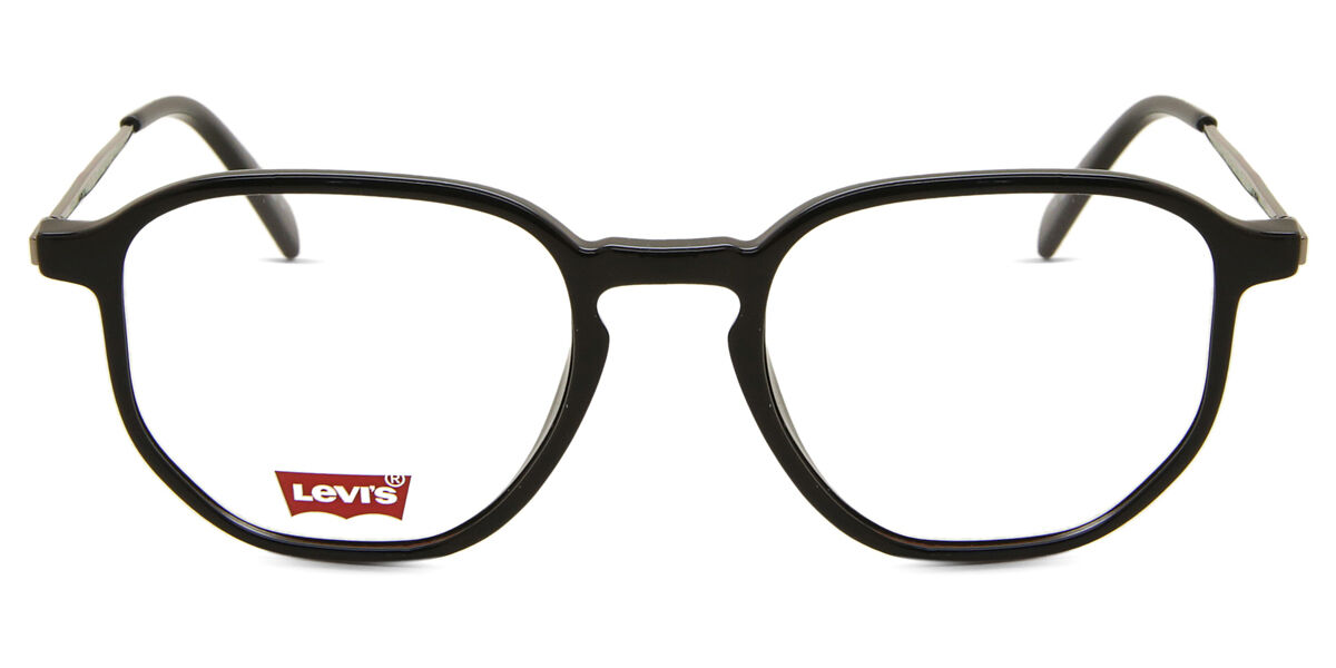 リーバイス Levi's LV 1058 807 Full rim フルリム ブラック Unisex ユニセックス 男女兼用 メンズ レディース Eyeglasses メガネ 眼鏡 めがね フレーム 伊達メガネ 【正規品】【新品】【海外通販】【送料無料】|SmartBuyGlasses