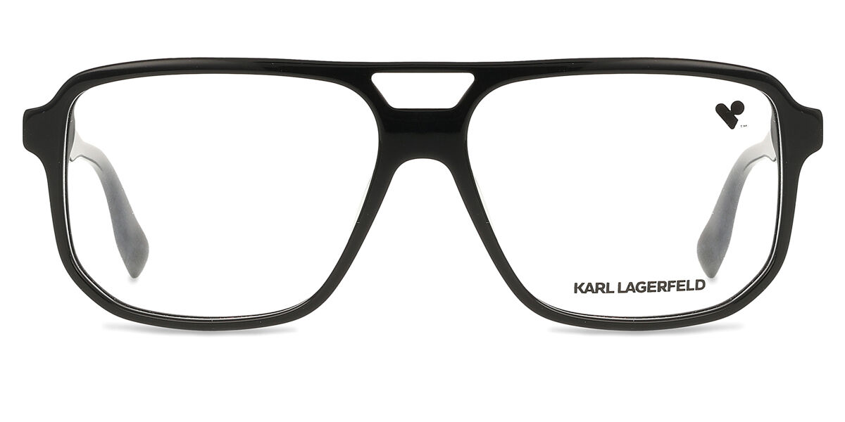 カール・ラガーフェルド Karl Lagerfeld KL6156 001 Full rim フルリム ブラック Men メンズ 男性用 Eyeglasses メガネ 眼鏡 めがね フレーム 伊達メガネ 【正規品】【新品】【海外通販】【送料無料】｜SmartBuyGlasses