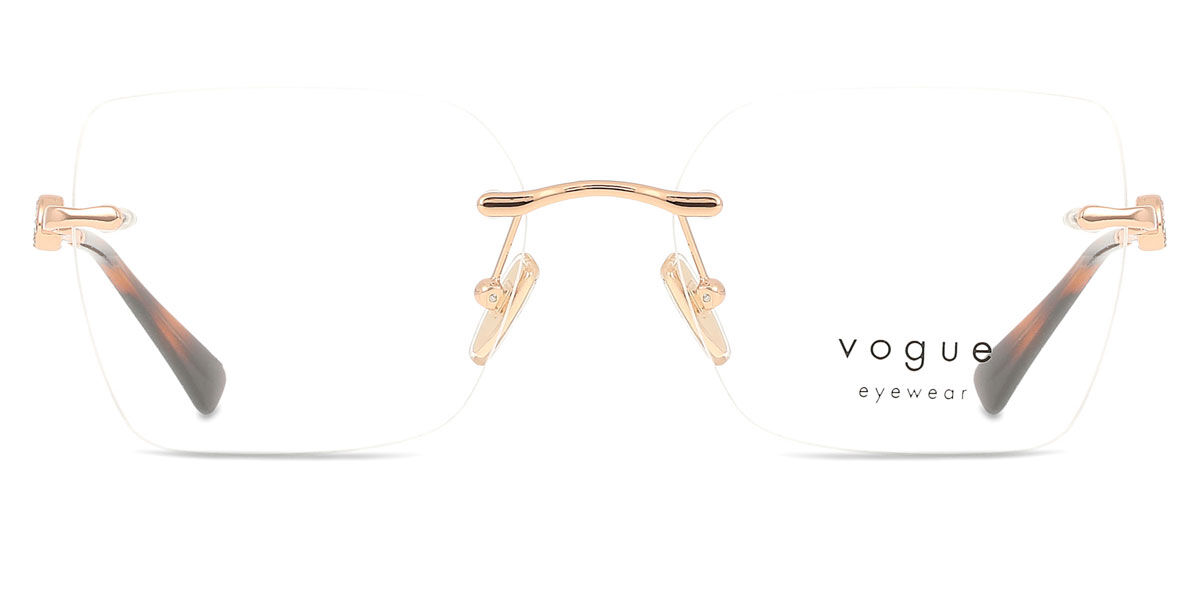 【正規品】【送料無料】【新品】ヴォーグアイウェア Vogue Eyewear VO4320B 5152 ローズゴールド Women レディース 女性用 ウィメンズ Eyeglasses メガネ 眼鏡 めがね フレーム 伊達メガネ【海外通販】