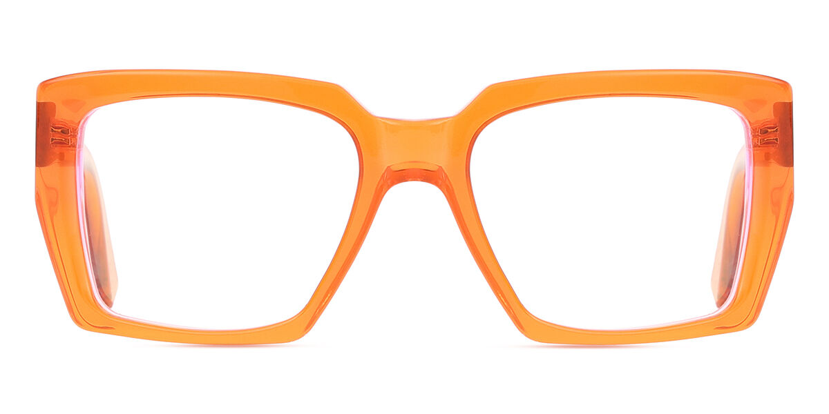 カーク\u0026カーク KIRK\u0026KIRK Ray K26 Full rim 盛りだくさんリム トランスペアレントメロンオレンジ Men メンズ 成人男性用 Eyeglasses 眼鏡 メガネ めがね ひな形 伊達眼鏡 【置き目品】【新品】【外国で通信販売】【貨物輸送無料】