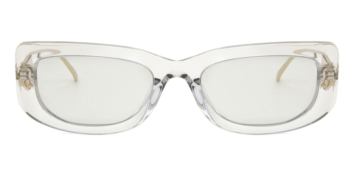 プラダ Prada PR 14YS 12R50K Full rim フルリム トランスペアレント グレー Women レディース 女性用 ウィメンズ Sunglasses サングラス さんぐらす 【UVカテゴリ1】【正規品】【新品】【海外通販】【送料無料】｜SmartBuyGlasses