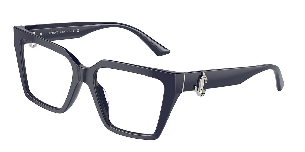 ジミーチュウ Jimmy Choo JC3017U 5016 Full rim フルリム ブルー Women レディース 女性用 ウィメンズ Eyeglasses メガネ 眼鏡 めがね フレーム 伊達メガネ 【正規品】【新品】【海外通販】【送料無料】｜SmartBuyGlasses