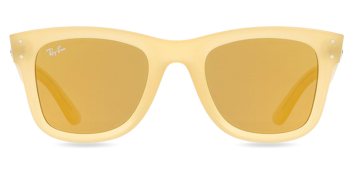 レイバン Ray-Ban RBR0502S Wayfarer Reverse 68215A Full rim フルリム オパールイエロー Unisex ユニセックス 男女兼用 メンズ レディース Sunglasses サングラス さんぐらす 【UVカテゴリ3】【正規品】【新品】【海外通販】【送料無料】｜SmartBuyGlasses