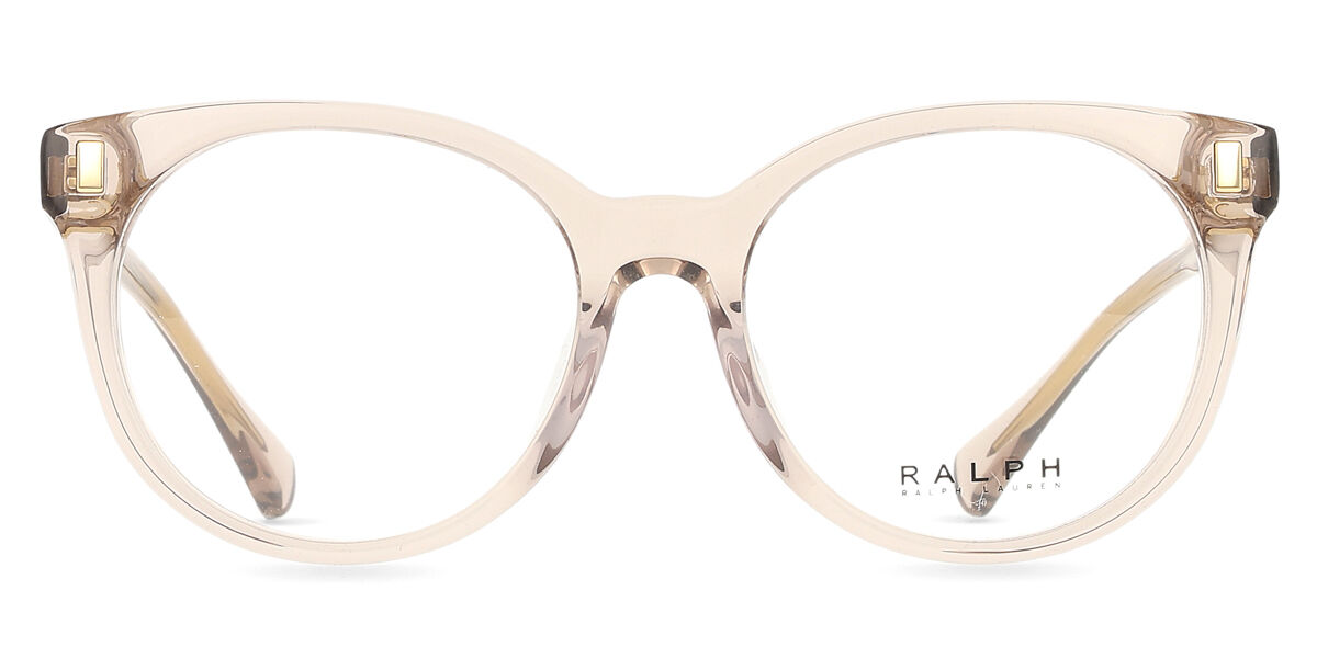 ラルフバイラルフローレン Ralph by Ralph Lauren RA7182U 6117 Full rim フルリム トランスペアレントシャイニーベージュブラウン Women レディース 女性用 ウィメンズ Eyeglasses メガネ 眼鏡 めがね フレーム 伊達メガネ 【正規品】【新品】【海外通販】【送料無料】｜SmartBuyGlasses 9,101円