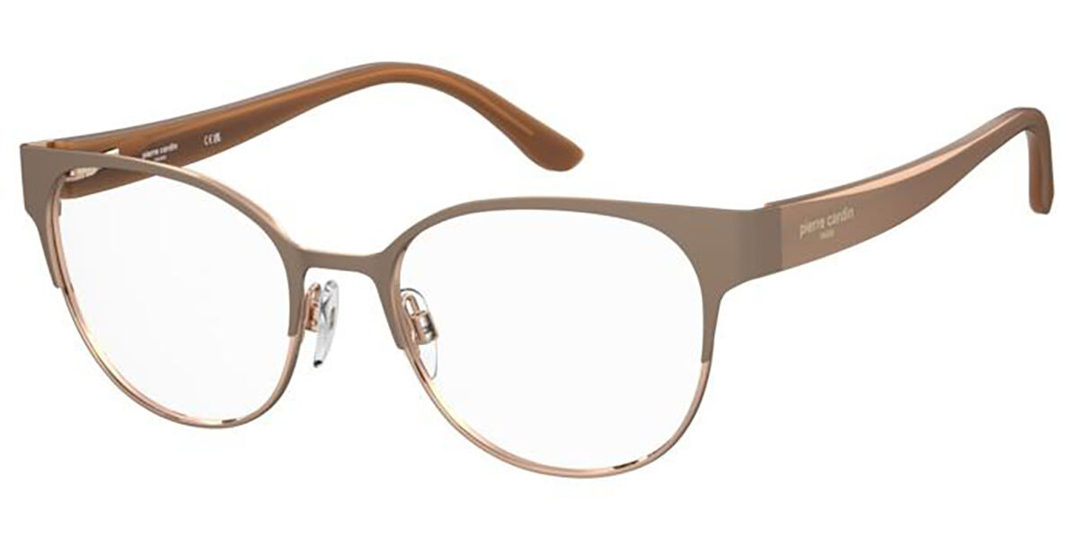 ピエール・カルダン Pierre Cardin P.C. 8916 PY3 Full rim フルリム ゴールド/ブラウン Women レディース 女性用 ウィメンズ Eyeglasses メガネ 眼鏡 めがね フレーム 伊達メガネ 【正規品】【新品】【海外通販】【送料無料】｜SmartBuyGlasses