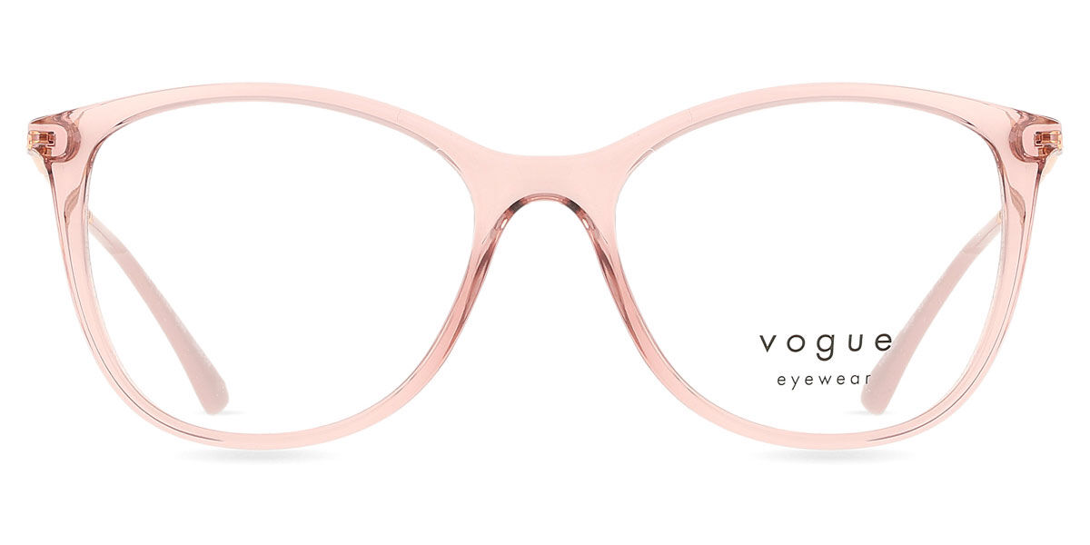 ヴォーグアイウェア Vogue Eyewear VO5562 2939 Full rim フルリム トランスペアレント ピンク Women レディース 女性用 ウィメンズ Eyeglasses メガネ 眼鏡 めがね フレーム 伊達メガネ 【正規品】【新品】【海外通販】【送料無料】｜SmartBuyGlasses