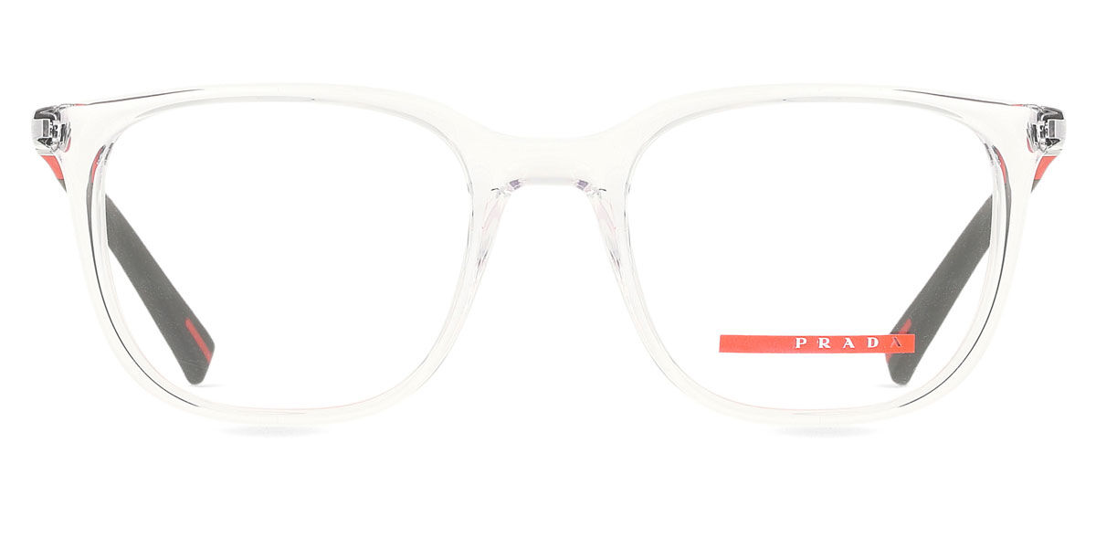 【正規品】【送料無料】【新品】プラダリネアロッサ Prada Linea Rossa PS 04RV 2AZ1O1 クリア Men メンズ 男性用 Eyeglasses メガネ 眼鏡 めがね フレーム 伊達メガネ【海外通販】