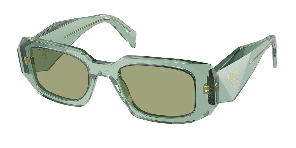 プラダ Prada PR 17WS 11R10E Full rim フルリム 透明なセージ Women レディース 女性用 ウィメンズ Sunglasses サングラス さんぐらす 【UVカテゴリ2】【正規品】【新品】【海外通販】【送料無料】｜SmartBuyGlasses