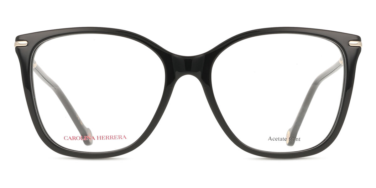 【正規品】【送料無料】【新品】カロライナヘレラ Carolina Herrera HER 0270 807 ブラック Women レディース 女性用 ウィメンズ Eyeglasses メガネ 眼鏡 めがね フレーム 伊達メガネ【海外通販】
