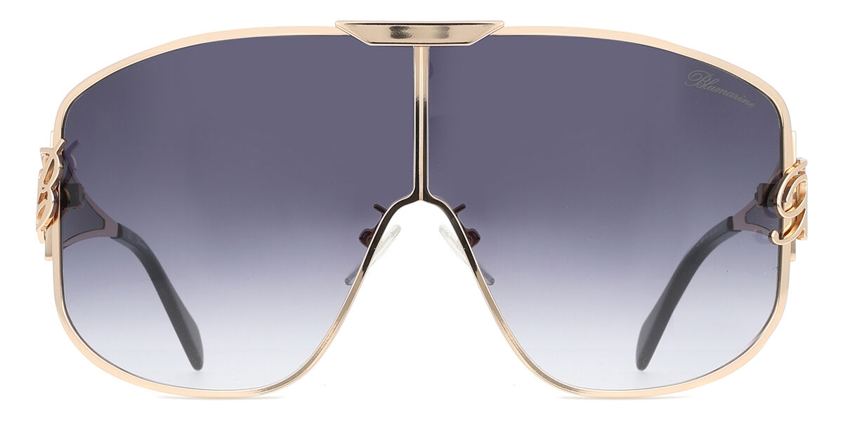 【正規品】【送料無料】【新品】ブルマリン Blumarine SBM182 0300 総光沢のあるローズゴールド Unisex ユニセックス 男女兼用 メンズ レディース Sunglasses サングラス さんぐらす【海外通販】