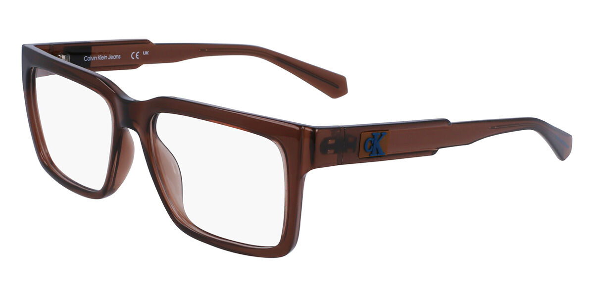 【正規品】【送料無料】【新品】カルバンクラインジーンズ Calvin Klein Jeans CKJ23626 210 トランスペアレント ブラウン Men メンズ 男性用 Eyeglasses メガネ 眼鏡 めがね フレーム 伊達メガネ【海外通販】
