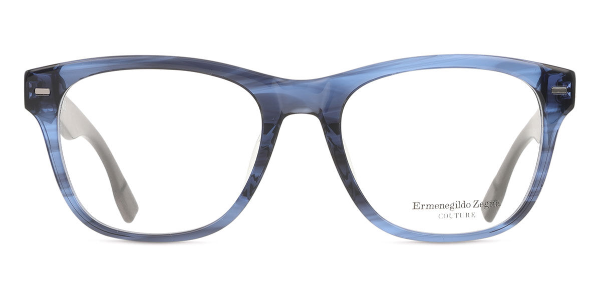 【正規品】【送料無料】【新品】ゼニア ZC5001-F Asian Fit 089 シャイニー ブルー ホーン Unisex ユニセックス 男女兼用 メンズ レディース Eyeglasses メガネ 眼鏡 めがね フレーム 伊達メガネ【海外通販】