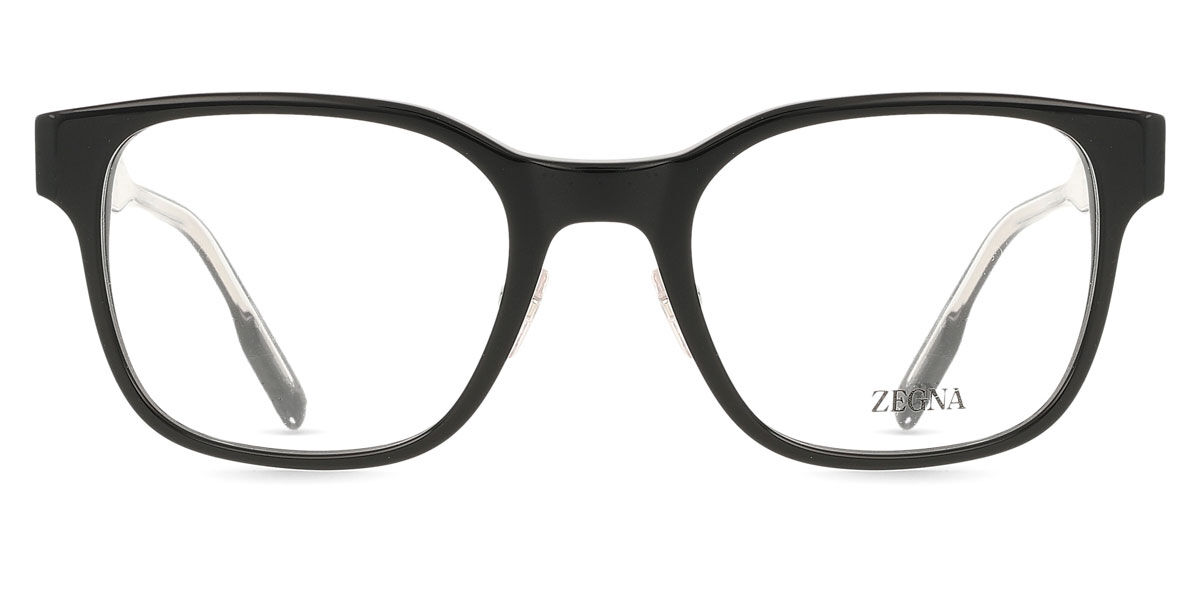 ゼニア EZ5253 001 Full rim フルリム グロッシー ブラック Men メンズ 男性用 Eyeglasses メガネ 眼鏡 めがね フレーム 伊達メガネ 【正規品】【新品】【海外通販】【送料無料】｜SmartBuyGlasses