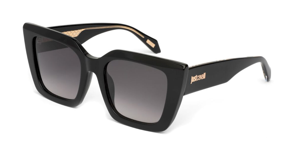 ジャストカヴァリ Just Cavalli SJC099 0700 Full rim フルリム シャイニーブラック Women レディース 女性用 ウィメンズ Sunglasses サングラス さんぐらす 【UVカテゴリ3】【正規品】【新品】【海外通販】【送料無料】｜SmartBuyGlasses 14,538円