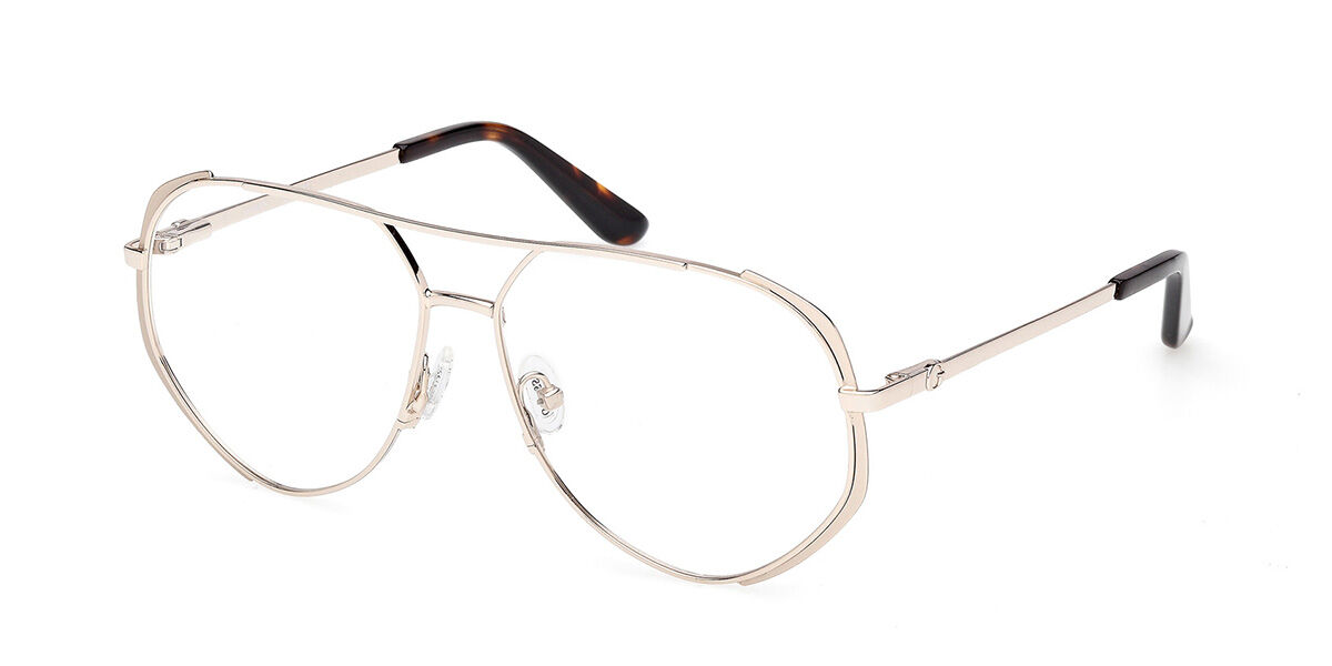 ゲス Guess GU50247 033 Full rim 盛りだくさんリム マットペールゴールド Women レディース 成人女性用 ウィメンズ Eyeglasses 眼鏡 メガネ めがね ひな形 伊達眼鏡 【置き目品】【新品】【外国で通信販売】【貨物輸送無料】