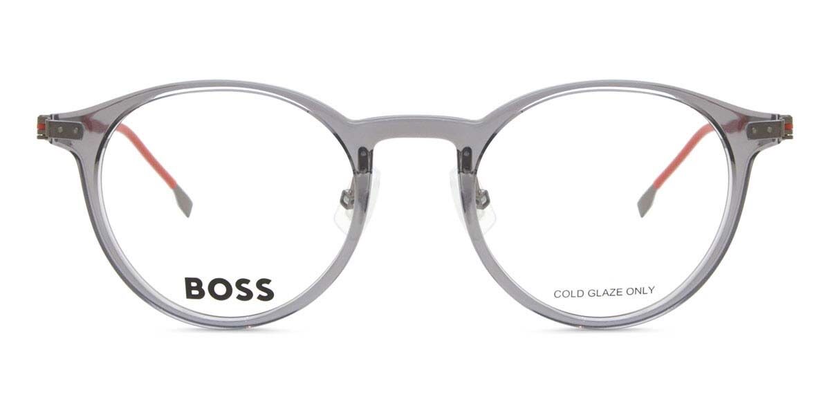 ボス Boss 1350/F Asian Fit KB7 Full rim フルリム グレー Men メンズ 男性用 Eyeglasses メガネ 眼鏡 めがね フレーム 伊達メガネ 【正規品】【新品】【海外通販】【送料無料】|SmartBuyGlasses