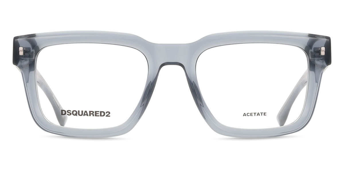ディースクエアード2 Dsquared2 D2 0090 KB7 Full rim 盛りだくさんリム トランスペアレント 薄墨色 Men メンズ 成人男性用 Eyeglasses 眼鏡 メガネ めがね ひな形 伊達眼鏡 【置き目品】【新品】【外国で通信販売】【貨物輸送無料】