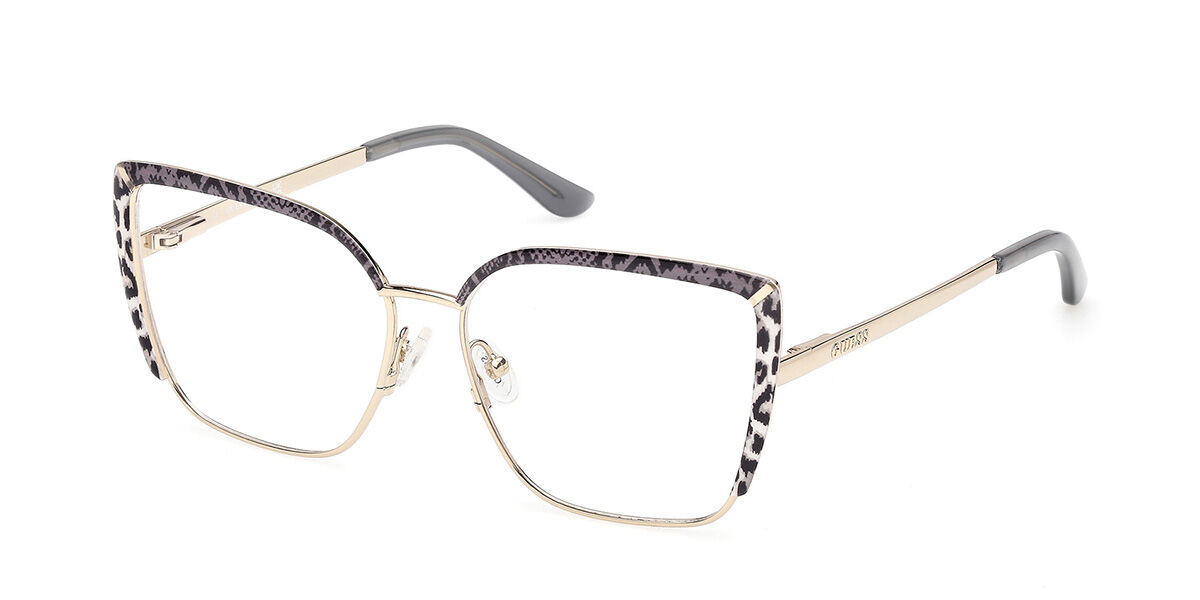 ゲス Guess GU50249 033 Full rim 盛りだくさんリム 光輝のあるペールゴールド Women レディース 成人女性用 ウィメンズ Eyeglasses 眼鏡 メガネ めがね ひな形 伊達眼鏡 【置き目品】【新品】【外国で通信販売】【貨物輸送無料】
