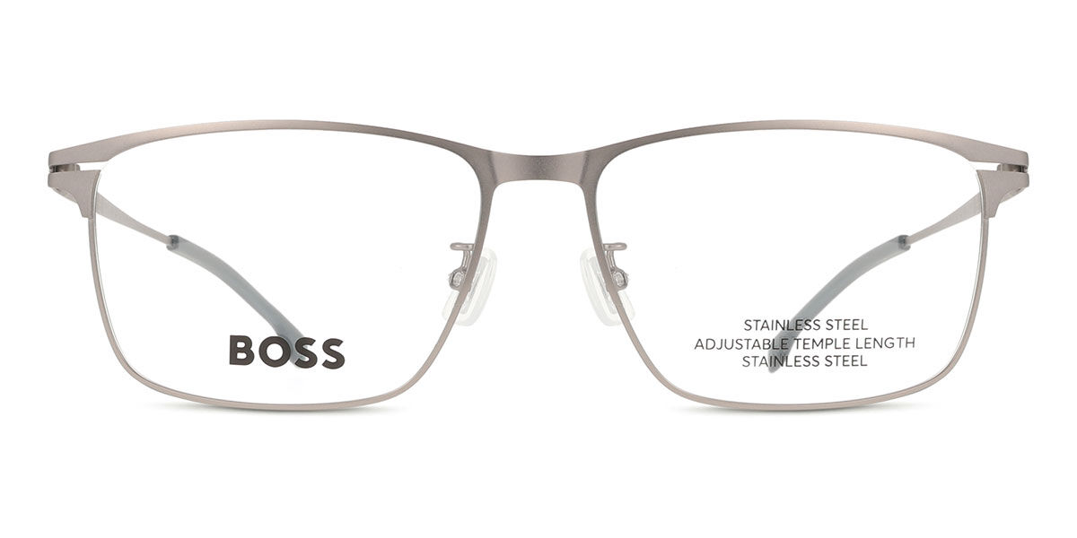 ボス Boss 1467/F Asian Fit R80 Full rim フルリム マットダークルテニウムシルバー Men メンズ 男性用 Eyeglasses メガネ 眼鏡 めがね フレーム 伊達メガネ 【正規品】【新品】【海外通販】【送料無料】|SmartBuyGlasses
