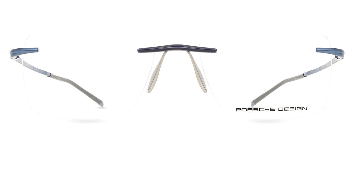 ポルシェデザイン Porsche Design P8362 E Rimless リムレス ブルー Men メンズ 男性用 Eyeglasses メガネ 眼鏡 めがね フレーム 伊達メガネ 【正規品】【新品】【海外通販】【送料無料】|SmartBuyGlasses