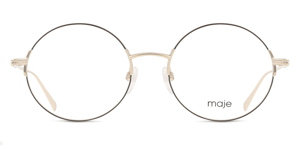 マージュ Maje MJ3015 001 Full rim フルリム ゴールド地に黒 Women レディース 女性用 ウィメンズ Eyeglasses メガネ 眼鏡 めがね フレーム 伊達メガネ 【正規品】【新品】【海外通販】【送料無料】|SmartBuyGlasses