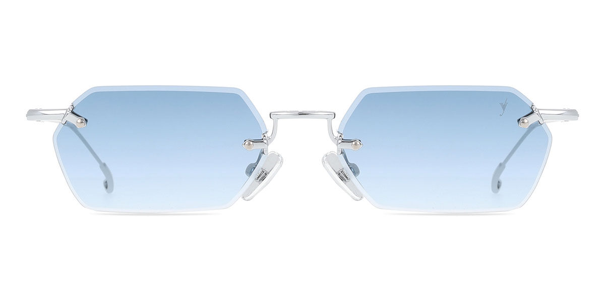 アイペタイザー Eyepetizer Tank C.1-26 Rimless リムレス シルバー Unisex ユニセックス 男女兼用 メンズ レディース Sunglasses サングラス さんぐらす 【UVカテゴリ4】【正規品】【新品】【海外通販】【送料無料】｜SmartBuyGlasses