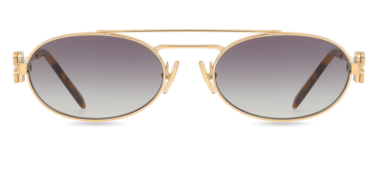【正規品】【送料無料】【新品】ミュウミュウ Miu Miu MU54ZS 7OE5D1 アンティークゴールド Women レディース 女性用 ウィメンズ Sunglasses サングラス さんぐらす【海外通販】