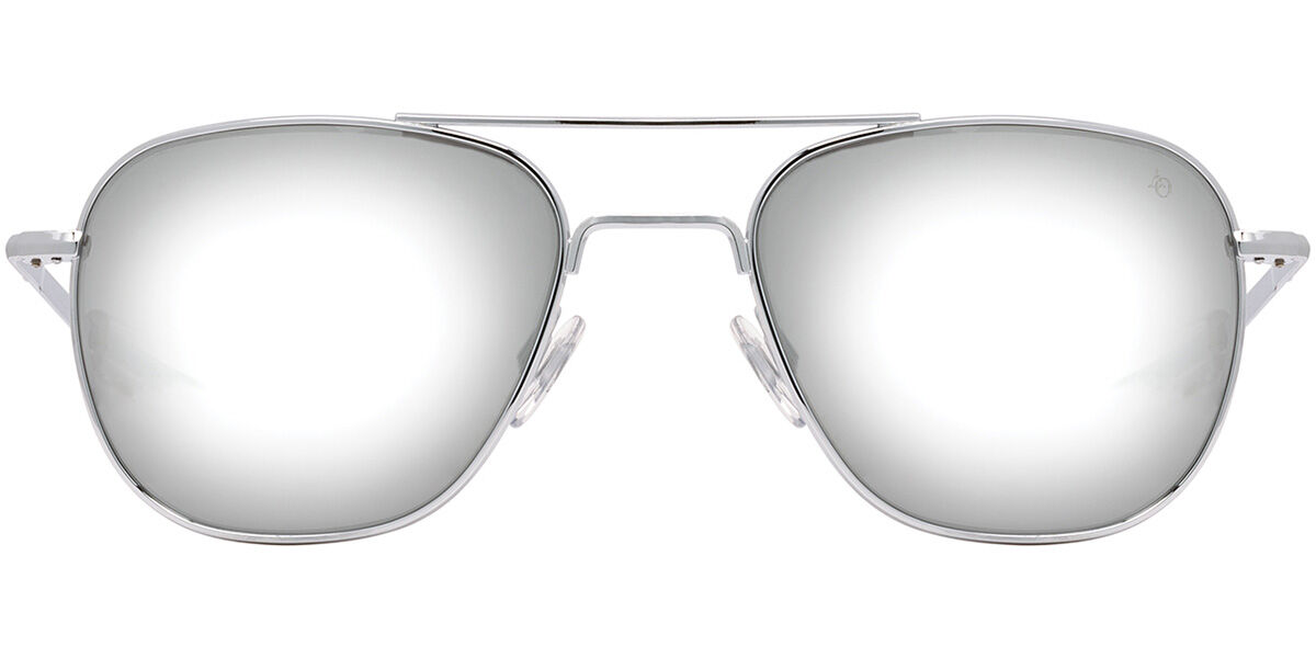 アメリカン 光学的 American Optical Original Pilot 2SMG Full rim 盛りだくさんリム しろがね色 Unisex ユニ一発やる 男女兼用 メンズ レディース Sunglasses 黒眼鏡 さんぐらす 【UV種別3】【置き目品】【新品】【外国で通信販売】【貨物輸送無料】 眼鏡・サングラス-サングラス-バッグ・小物・ブランド雑貨