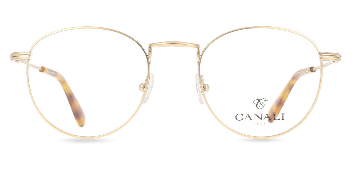 【正規品】【送料無料】【新品】カナーリ Canali CO313 C02 ゴールド Unisex ユニセックス 男女兼用 メンズ レディース Eyeglasses メガネ 眼鏡 めがね フレーム 伊達メガネ【海外通販】