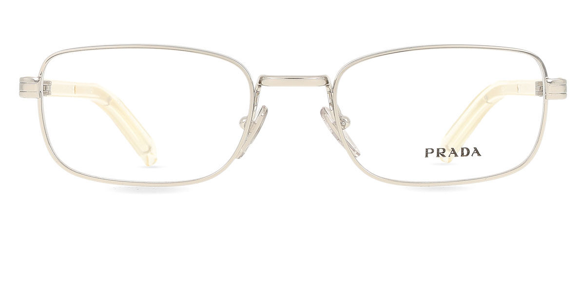プラダ Prada PR B54V 1BC1O1 Full rim フルリム シルバー Women レディース 女性用 ウィメンズ Eyeglasses メガネ 眼鏡 めがね フレーム 伊達メガネ 【正規品】【新品】【海外通販】【送料無料】｜SmartBuyGlasses