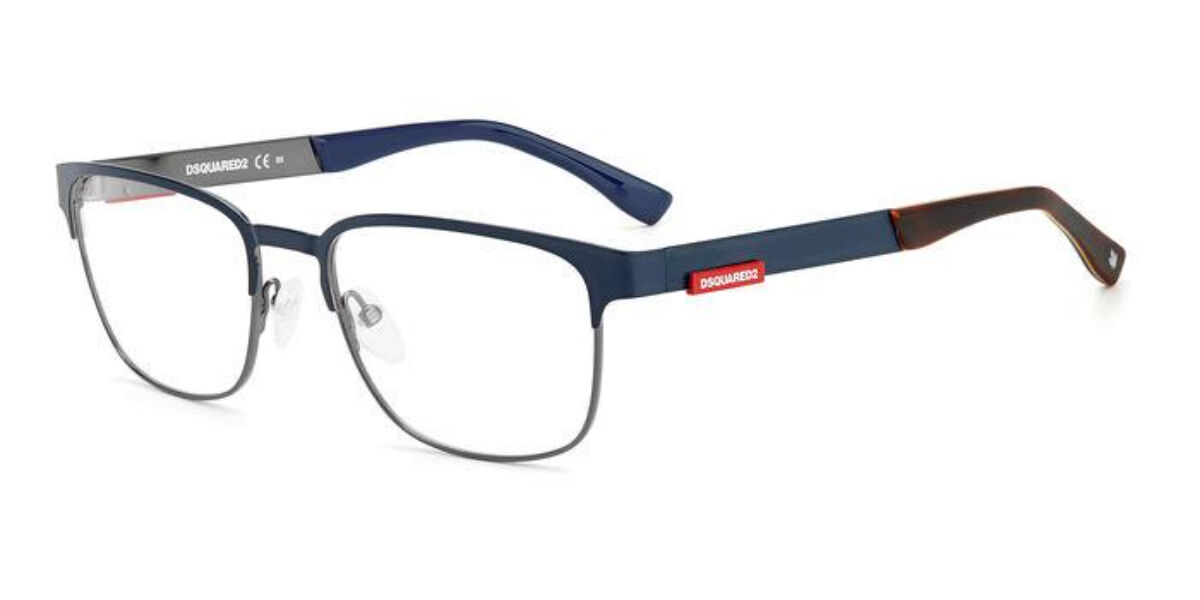【置き目品】【貨物輸送無料】ディースクエアード2  Dsquared2 D2 0005 H2T New Men Eyeglasses【外国で通信販売】