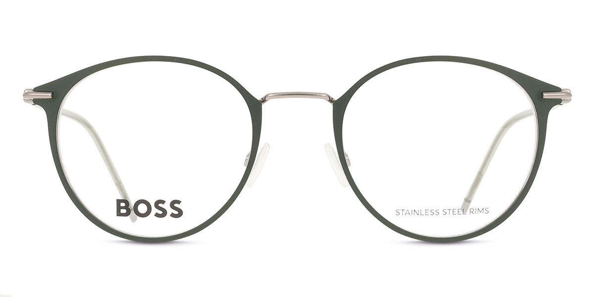 ボス Boss 1432 EAN Full rim フルリム マット グリーン Men メンズ 男性用 Eyeglasses メガネ 眼鏡 めがね フレーム 伊達メガネ 【正規品】【新品】【海外通販】【送料無料】|SmartBuyGlasses