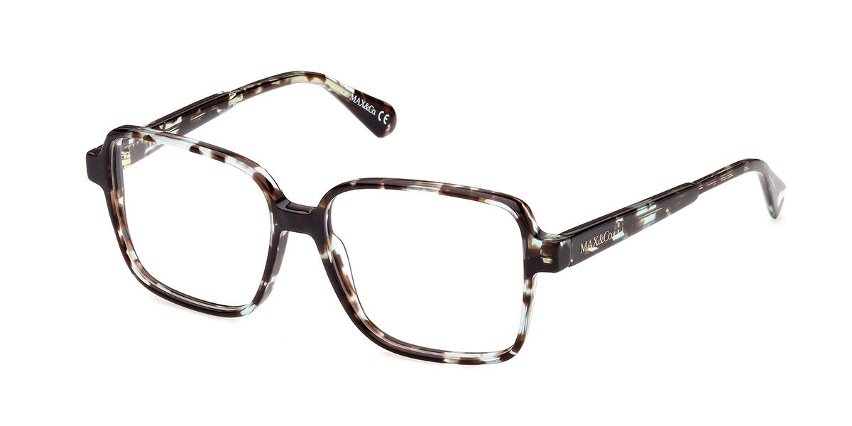 マックス＆貴社 Max \u0026 Co. MO5060 055 Full rim 盛りだくさんリム 派手なハバナ Women レディース 成人女性用 ウィメンズ Eyeglasses 眼鏡 メガネ めがね ひな形 伊達眼鏡 【置き目品】【新品】【外国で通信販売】【貨物輸送無料】