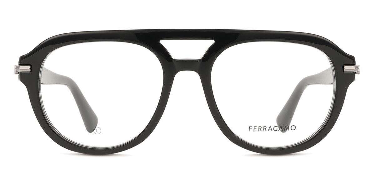 サルヴァトーレ・フェラガモ Salvatore Ferragamo 空想科学小説3016 001 Full rim 盛りだくさんリム 黒いこと Unisex ユニ一発やる 男女兼用 メンズ レディース Eyeglasses 眼鏡 メガネ めがね ひな形 伊達眼鏡 【置き目品】【新品】【外国で通信販売】【貨物輸送無料】