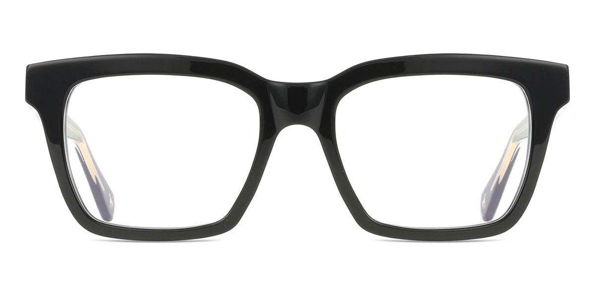 L.G.R L.G.R Juba 6476 Full rim 盛りだくさんリム 黒いこと ゴールド Unisex ユニ一発やる 男女兼用 メンズ レディース Eyeglasses 眼鏡 メガネ めがね 一こま 伊達眼鏡 【置き目品】【新品】【外国で通信販売】【貨物輸送無料】