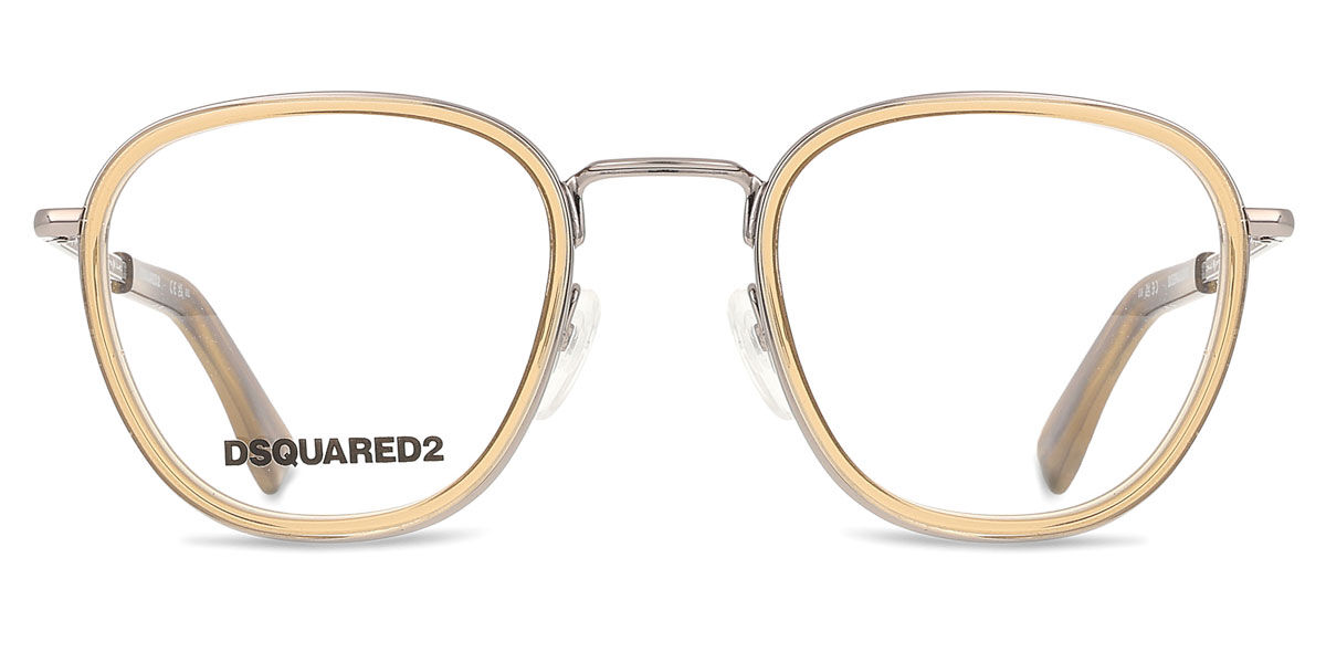 【置き目品】【貨物輸送無料】ディースクエアード2  Dsquared2 D2 0076 HR3 New Men Eyeglasses【外国で通信販売】